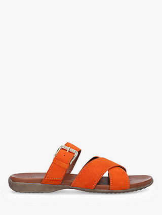 Carvela Comfort Solar Suede Sandals, Orange