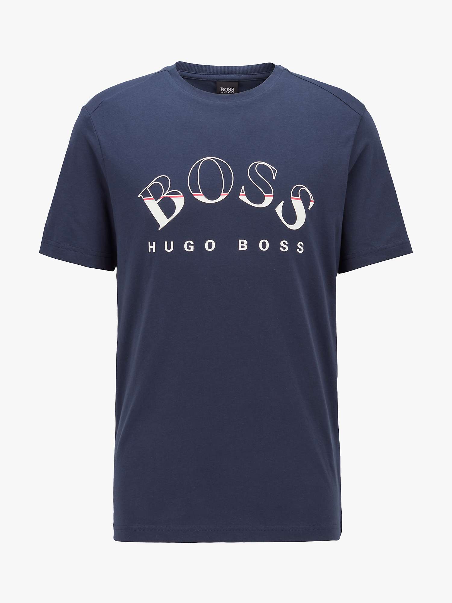 Buy BOSS Tee 1 Cotton Logo T-Shirt Online at johnlewis.com