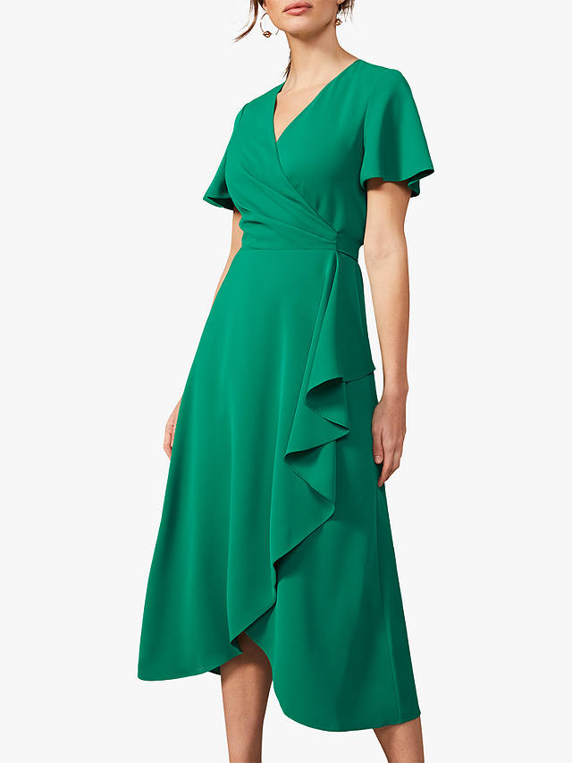Phase Eight Fiorella Midi Dress, Apple Green at John Lewis & Partners