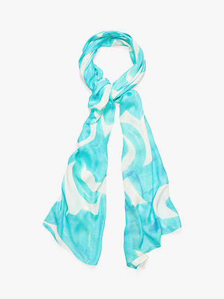 Phase Eight Kelly Two-Tone Scarf, Blue/Pink