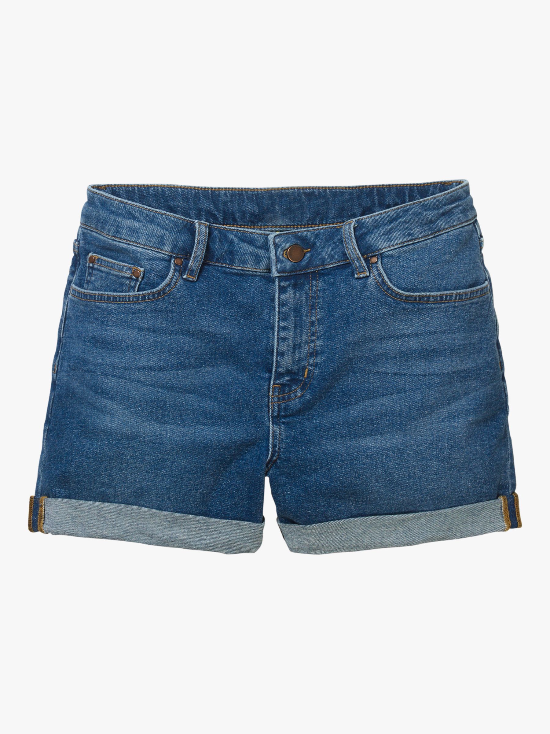 Boden Kynance Denim Shorts, Mid Vintage at John Lewis & Partners