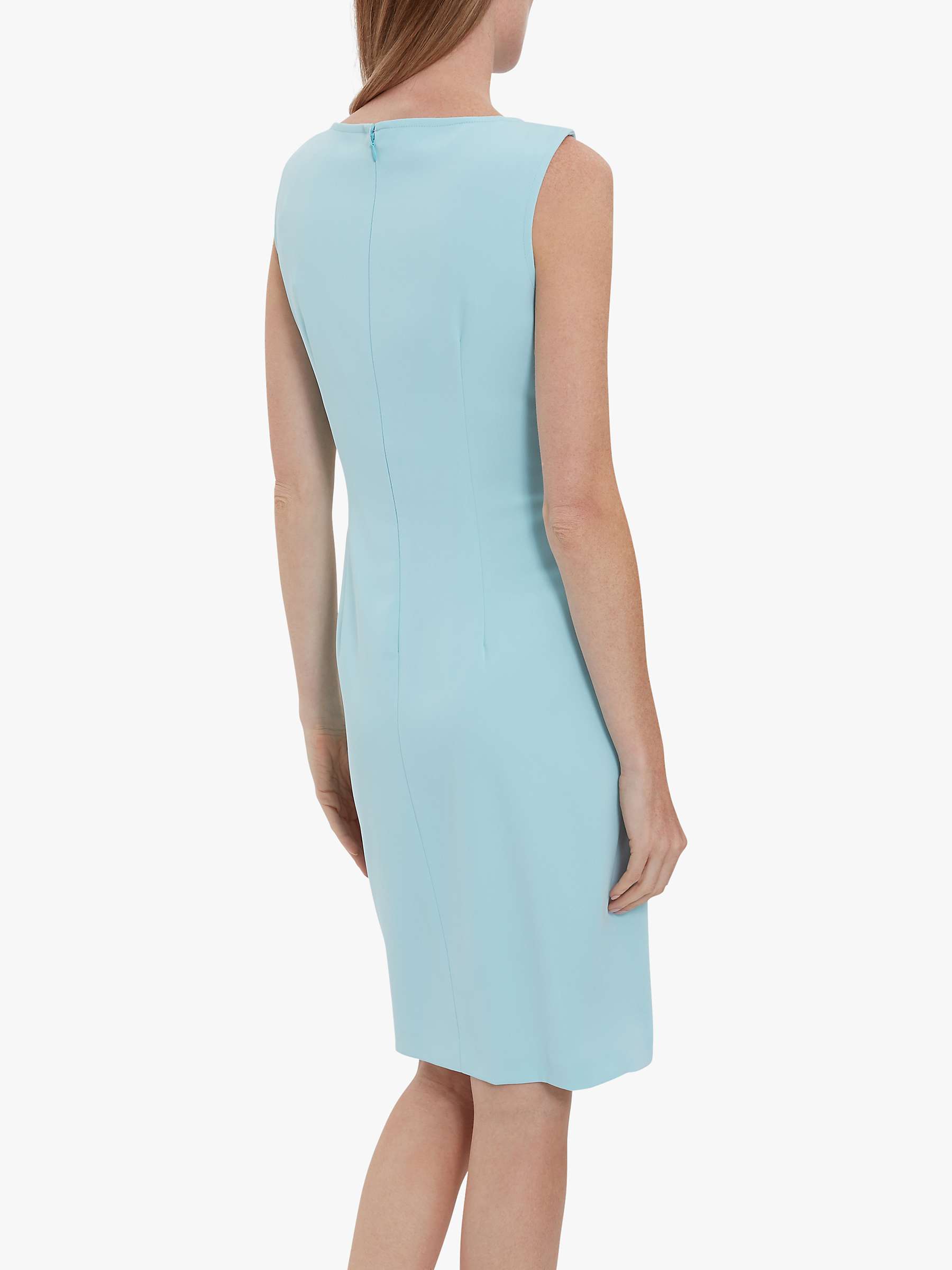 Buy Gina Bacconi Mykia Button Midi Dress, Ice Blue Online at johnlewis.com
