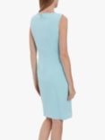 Gina Bacconi Mykia Button Midi Dress, Ice Blue