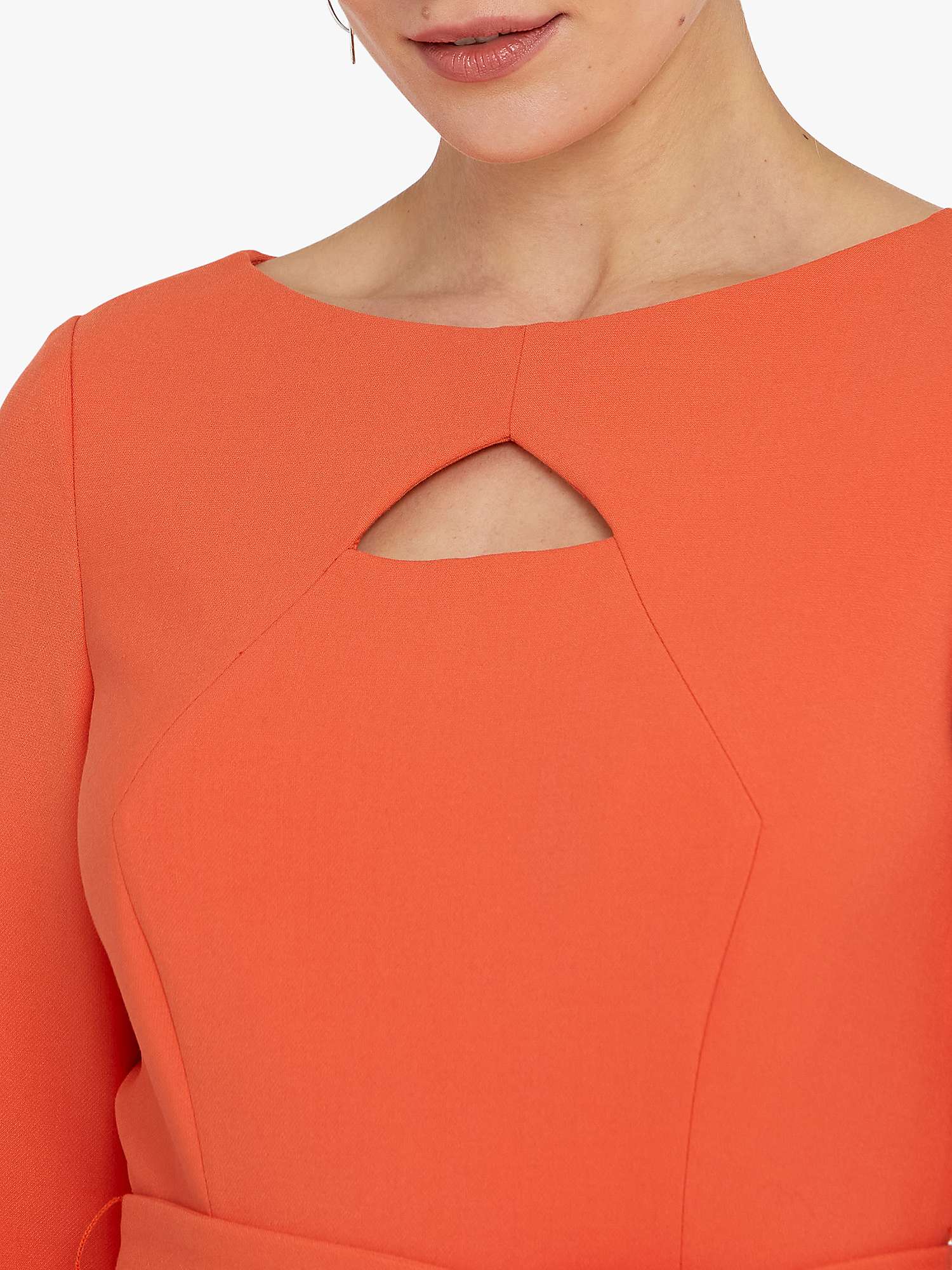 Buy Helen McAlinden Cut-Out Tailored Dress, Orange Online at johnlewis.com
