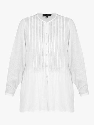 Helen McAlinden Poet Linen Shirt, White