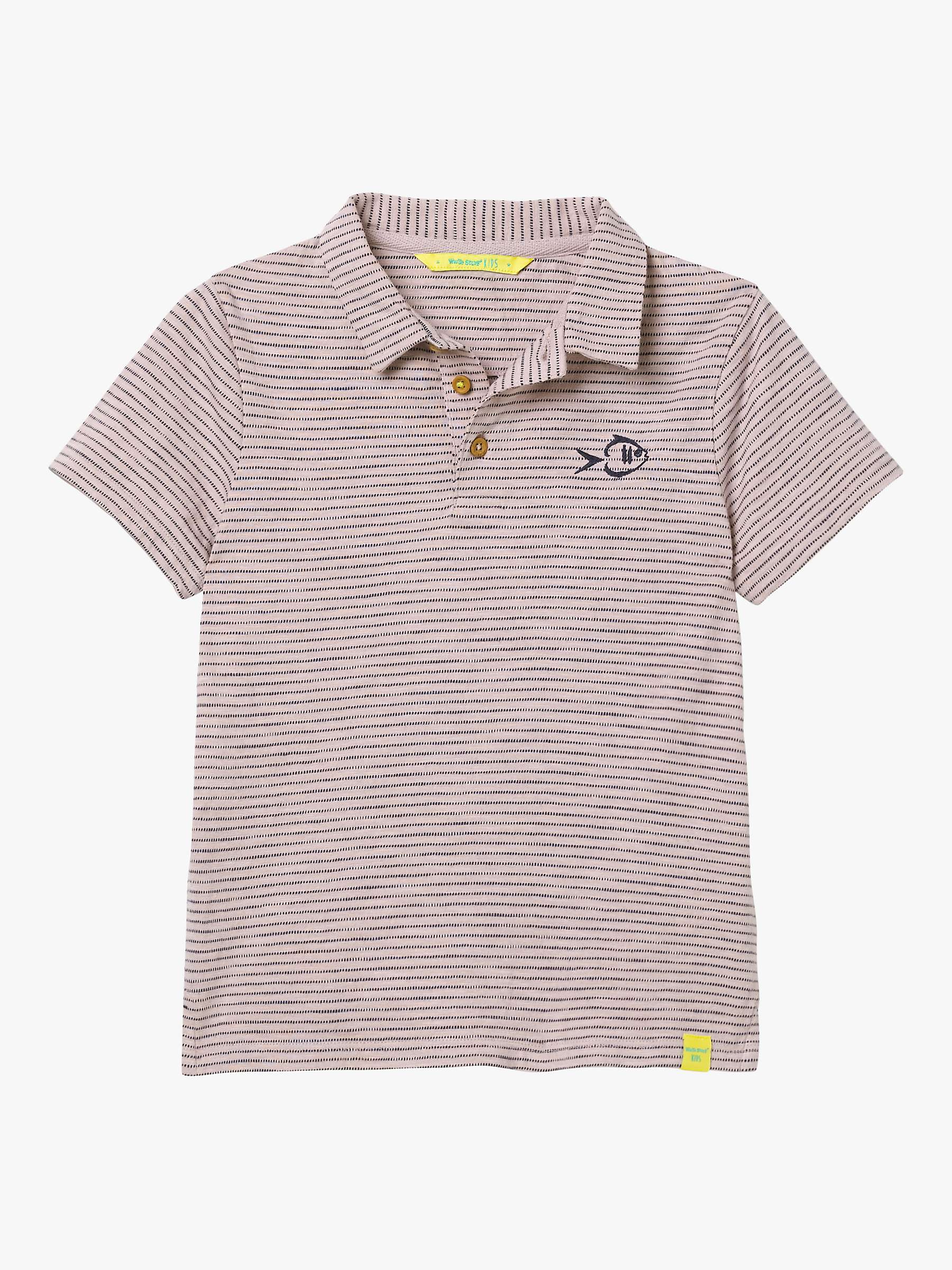 Buy White Stuff Kids' Peter Polo Striped T-Shirt Online at johnlewis.com