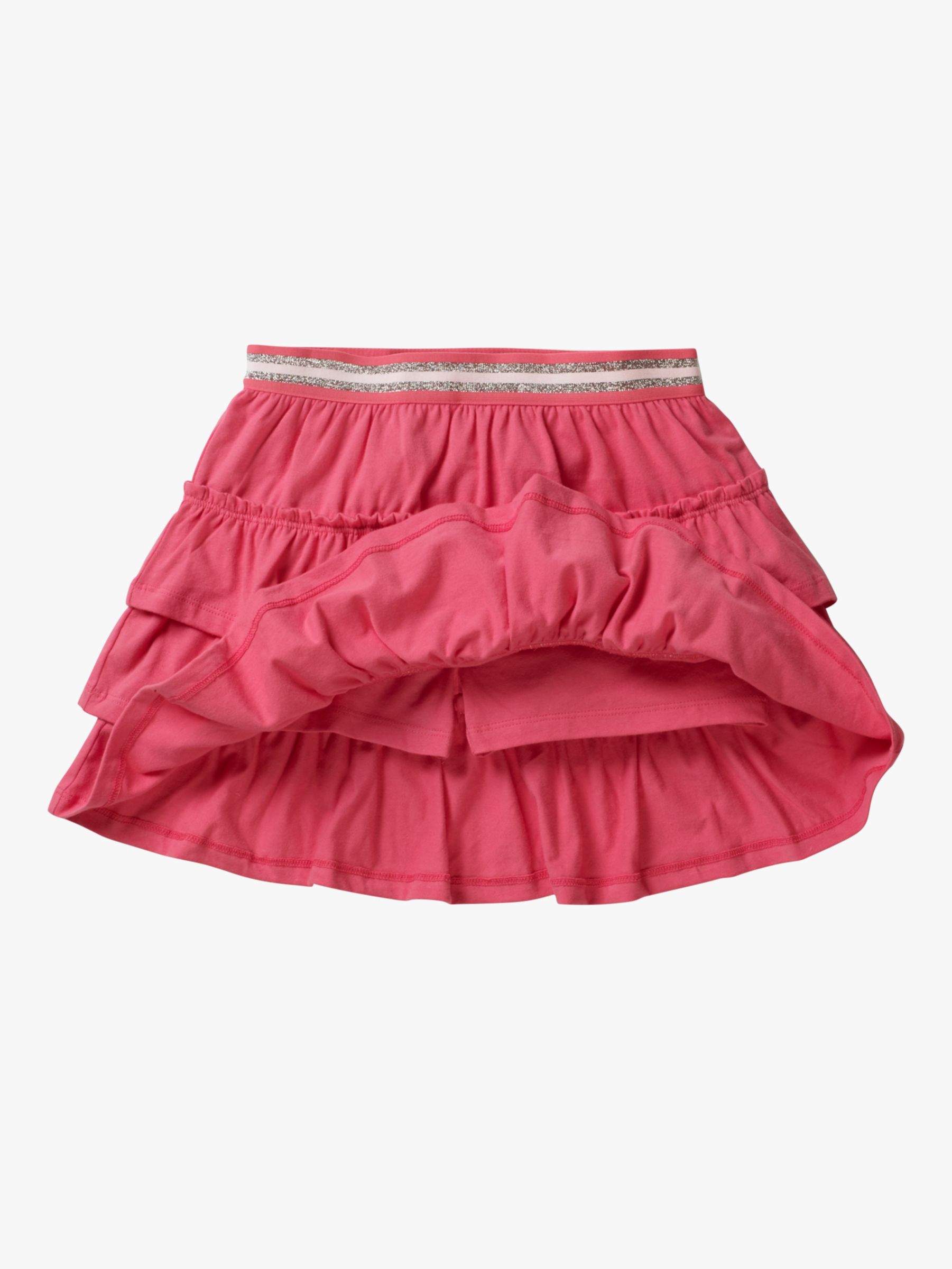 Mini Boden Girls' Jersey Ruffle Skort, Pink