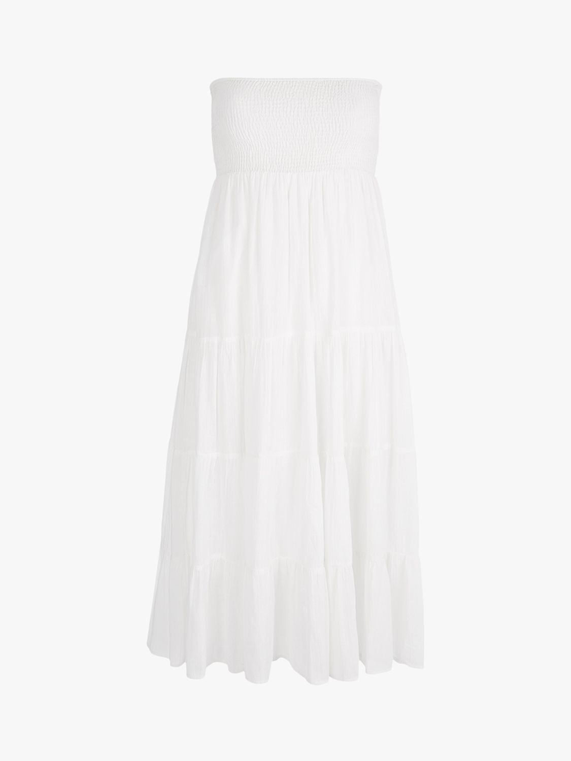 white multiway dress