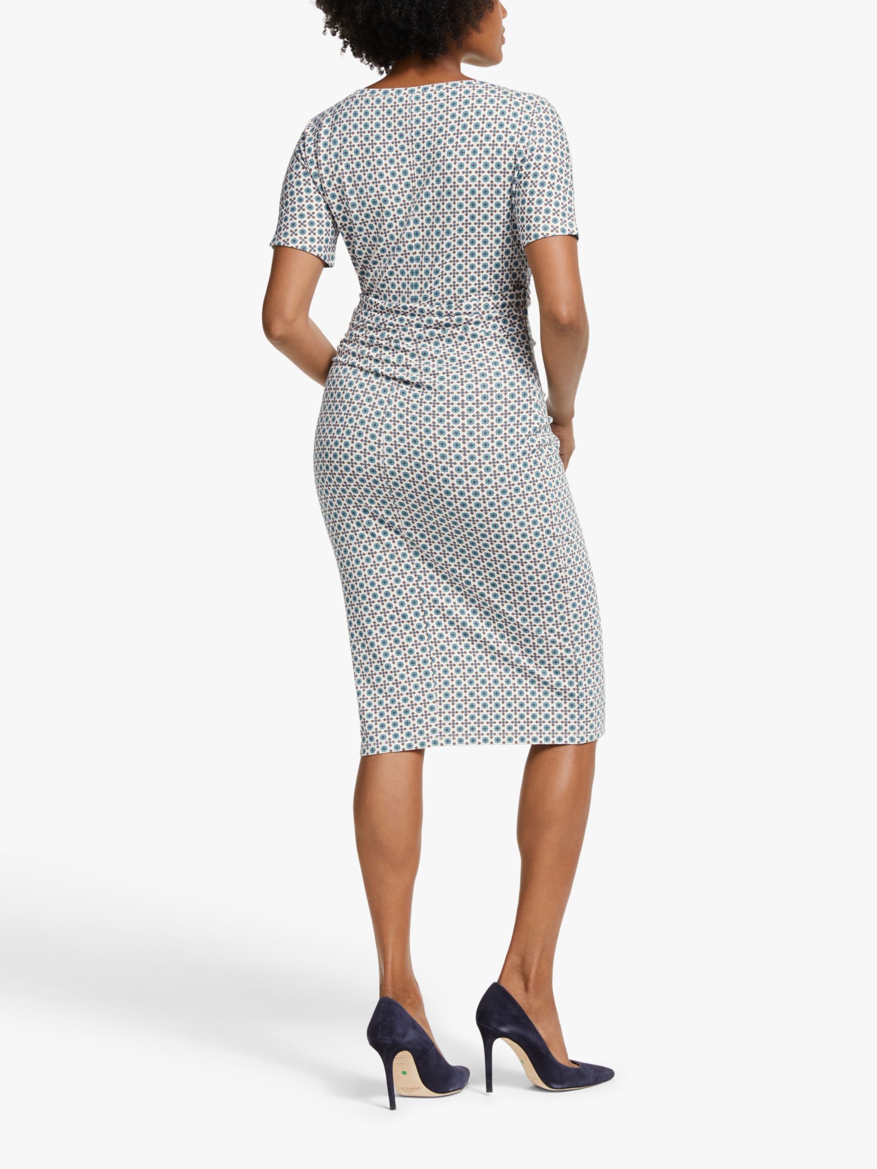 Weekend MaxMara Flou Jersey Dress, Jade/Multi