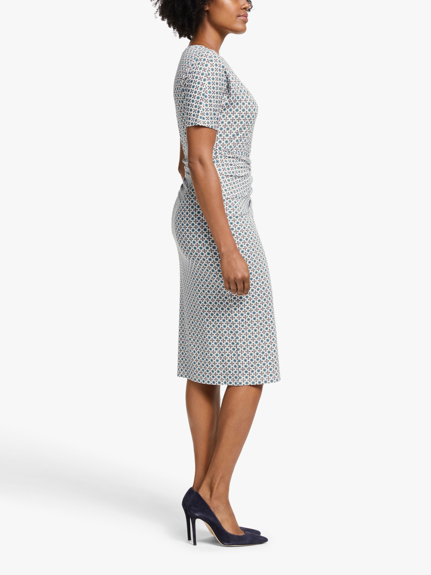 Weekend MaxMara Flou Jersey Dress, Jade/Multi