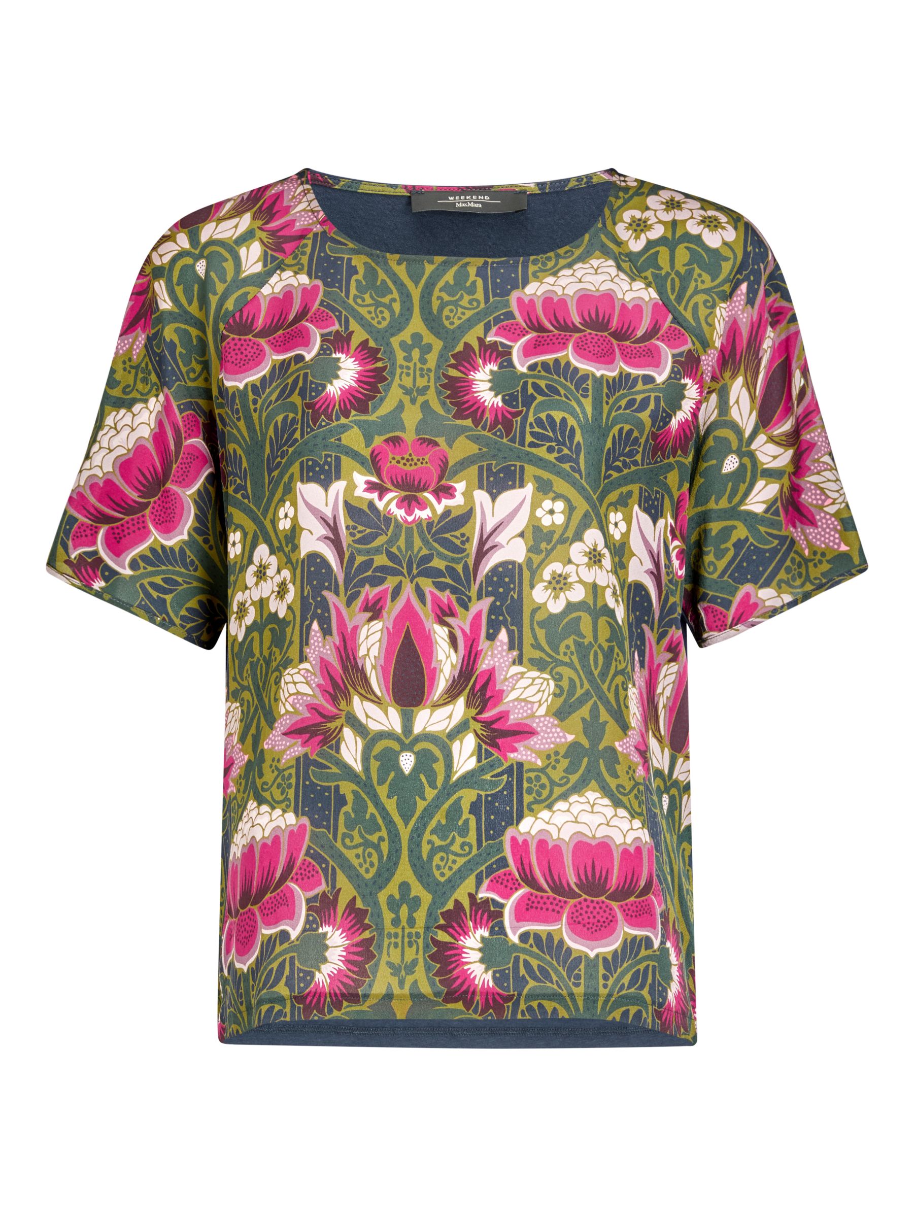 Weekend MaxMara Soledad Silk Front Top