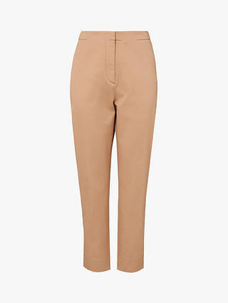 L.K.Bennett Sussex Tapered Trousers, Beige