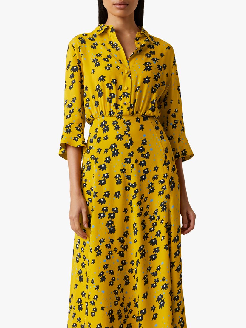 jigsaw yellow dress
