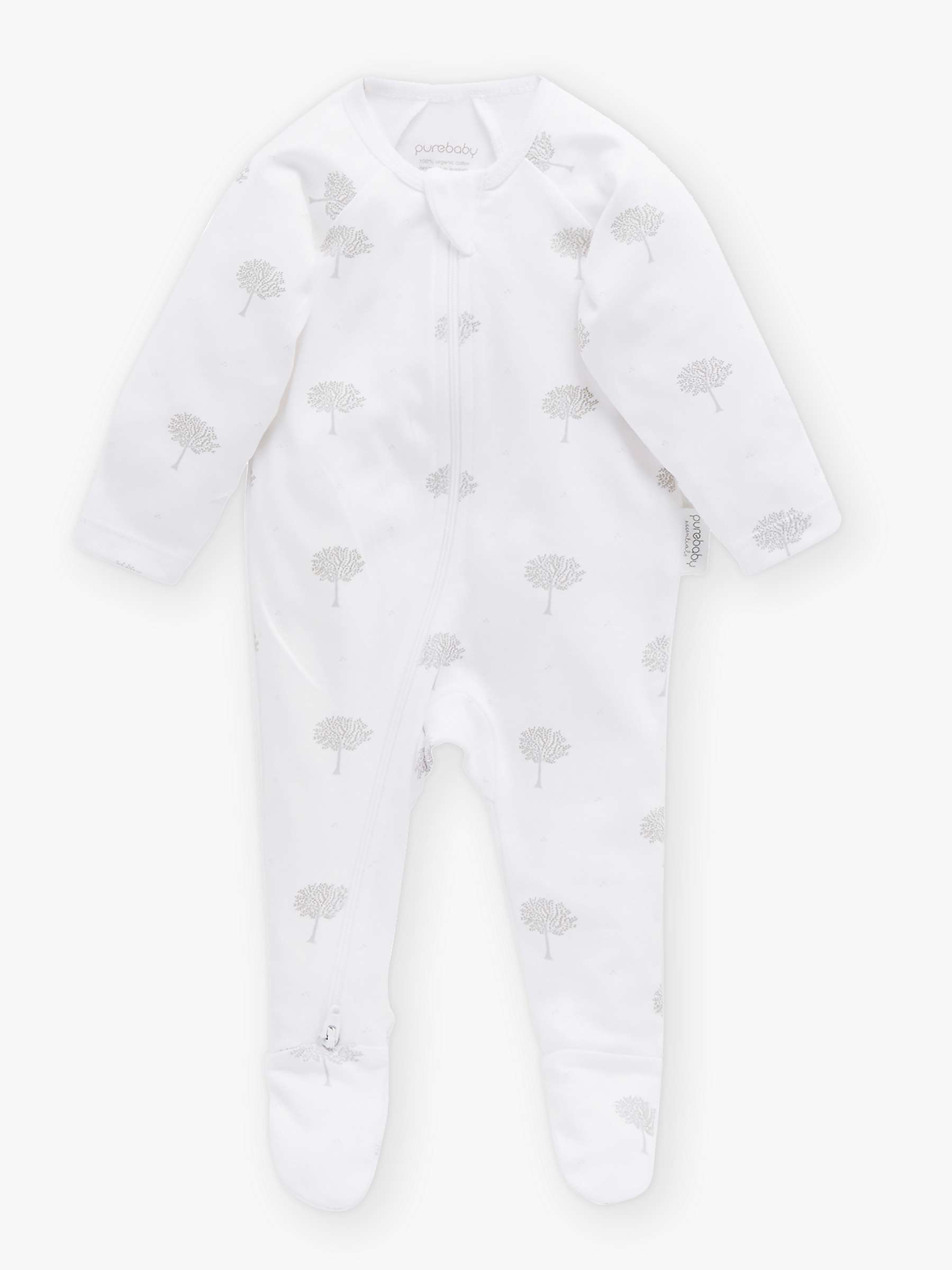 Buy Purebaby Organic Cotton Essentials Collection Newborn Hospital Gift Set, Pack of 6, White Online at johnlewis.com