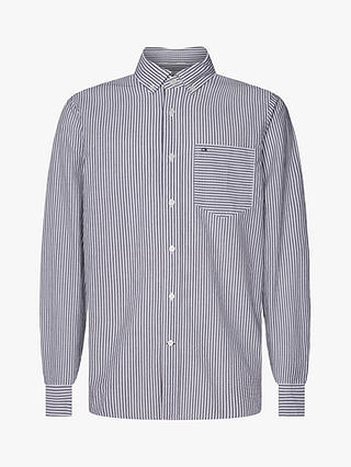 Calvin Klein Heathered Stripe Shirt, Blue