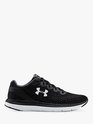 Under Armour Charged Impulse Men's Running Shoes, Black/White
