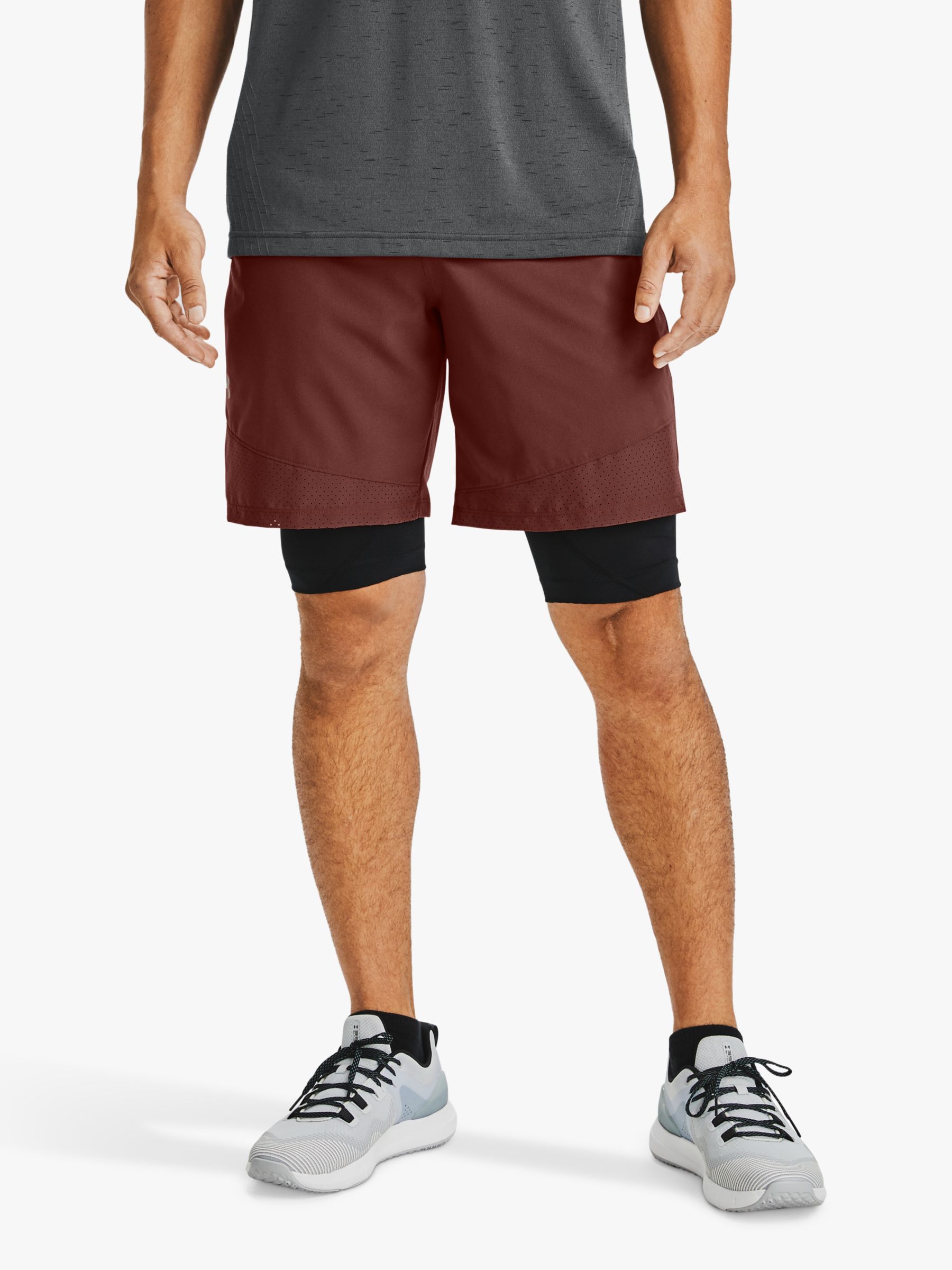 Download Under Armour Vanish Woven Training Shorts, Cinna Red at ...