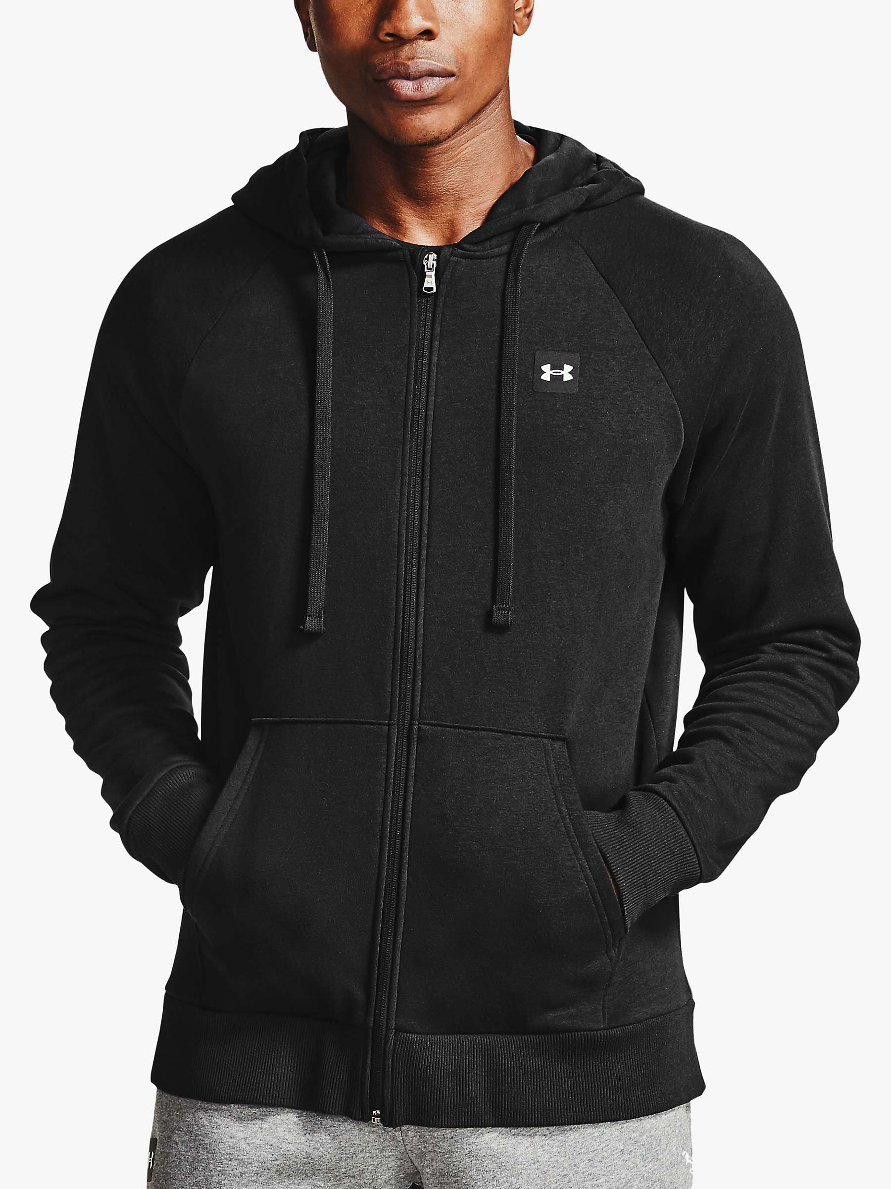 Regular Fit Plain Sport Gym Running Workout Hoodies Jogging Jacket with Pockets Mens Full-Zip Up Hooded Sweatshirt 