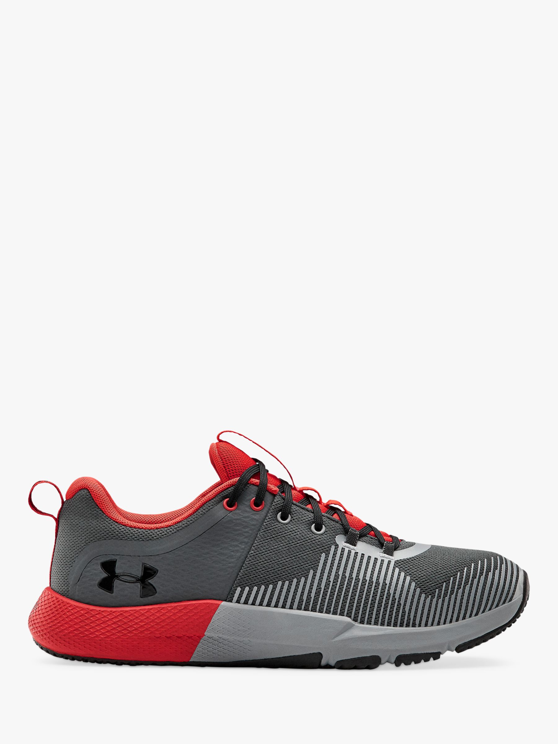 Under Armour Charged Engage Men's Cross Trainers, Pitch Grey/Versa Red ...