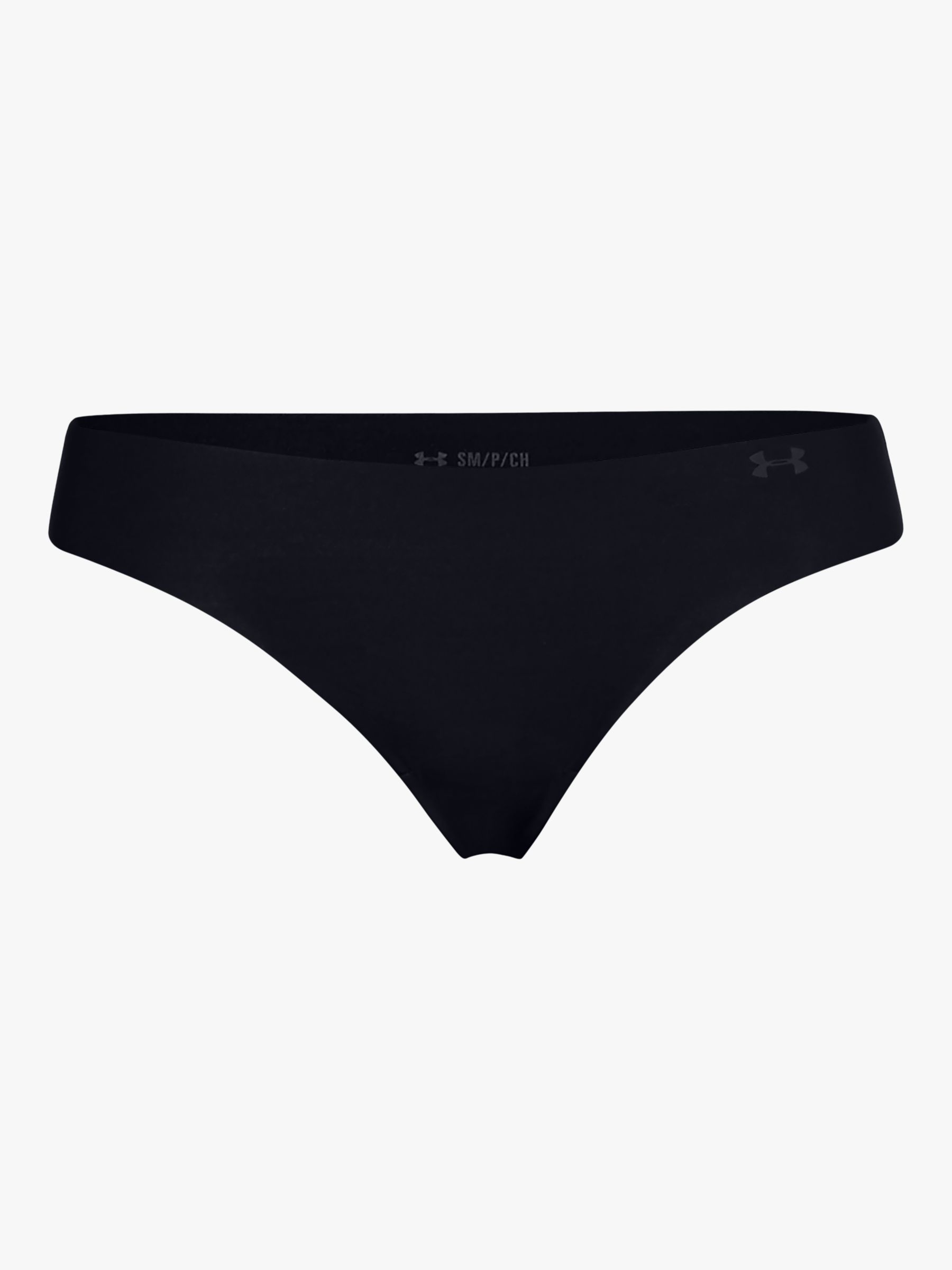 New Women's 3 Pk. Under Armour Pure Stretch Moisture Wicking Thong Panties.  XL