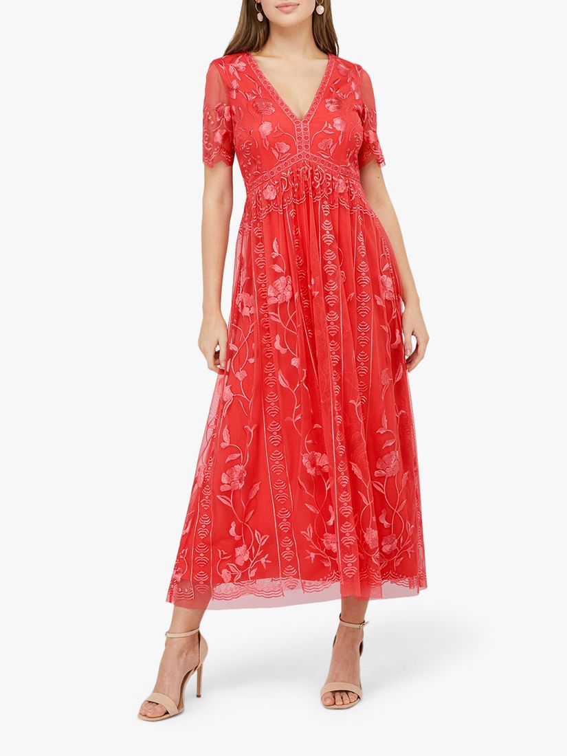 monsoon coral dress