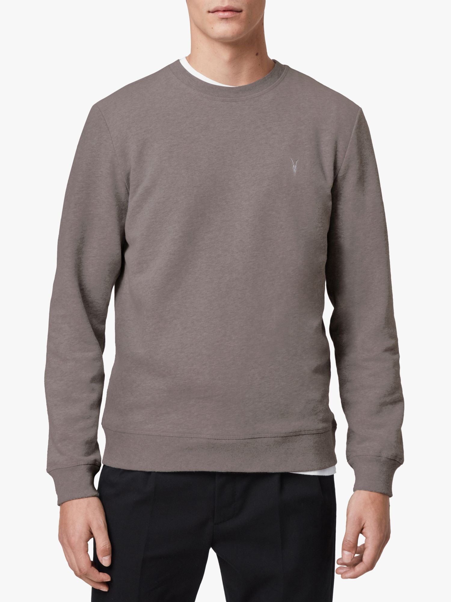 allsaints raven crew sweatshirt