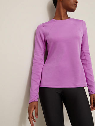 Under Armour ColdGear Armour Form Long Sleeve Training Top, Exotic Bloom