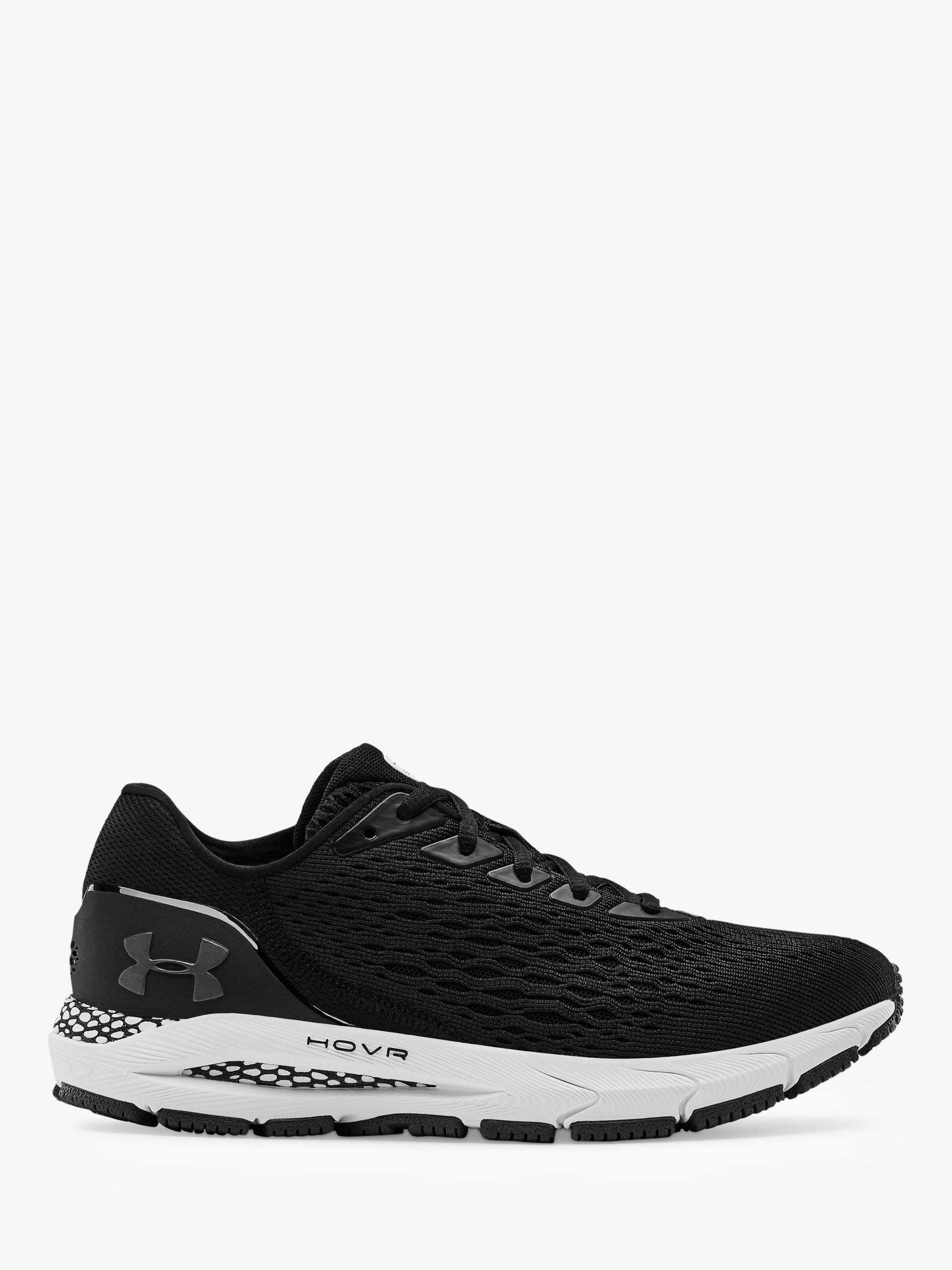 womens black under armour running shoes
