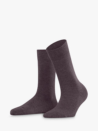 FALKE Sensitive Cotton Rich Ankle Socks, Purple
