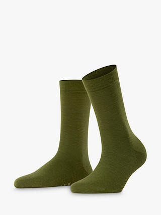 FALKE Soft Merino Blend Ankle Socks, Forest