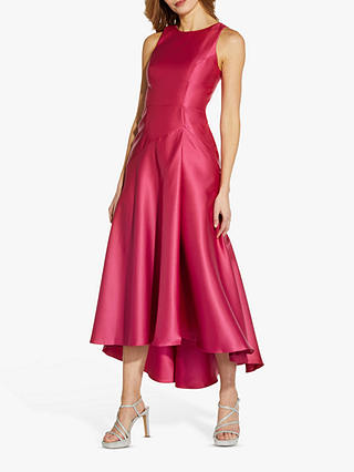 Adrianna Papell Mikado Waist Dress, Camellia