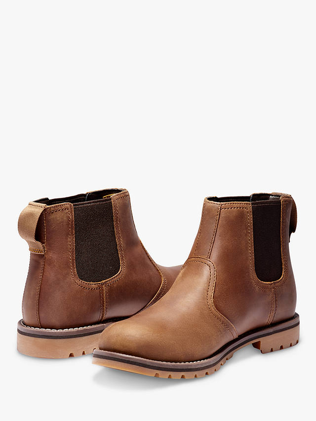 Timberland Larchmont Leather Chelsea Boots, Rust