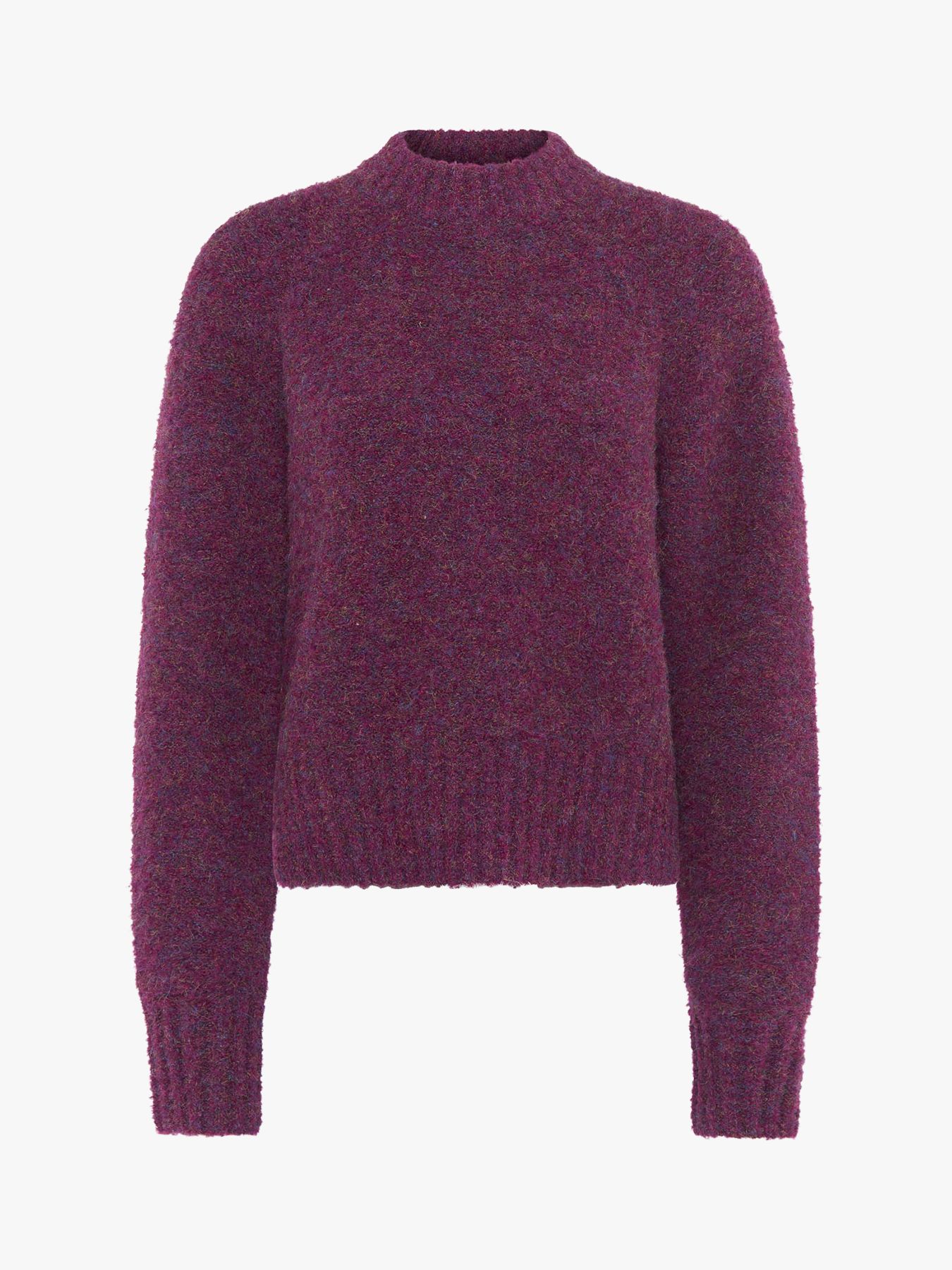French Connection Krista Knit Jumper, Tyrian Purple