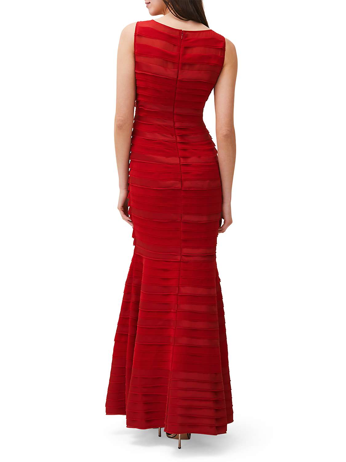 Buy Phase Eight Shannon Dress, Scarlet Online at johnlewis.com