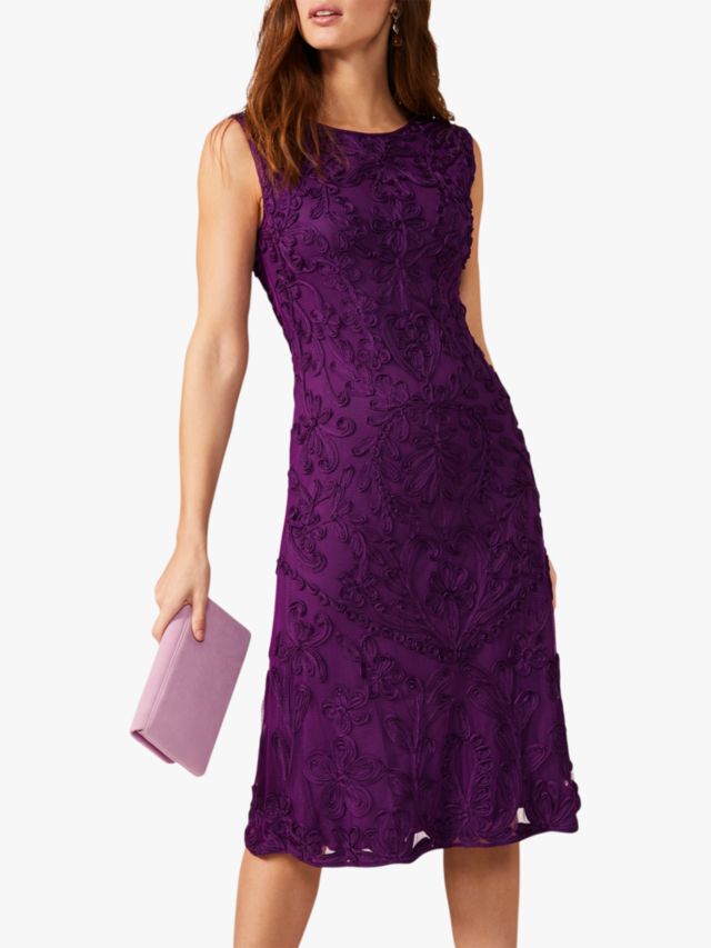 Phase Eight Orelia Dress, Violet, 8