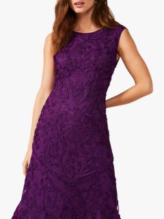 Phase Eight Orelia Dress, Violet, 8