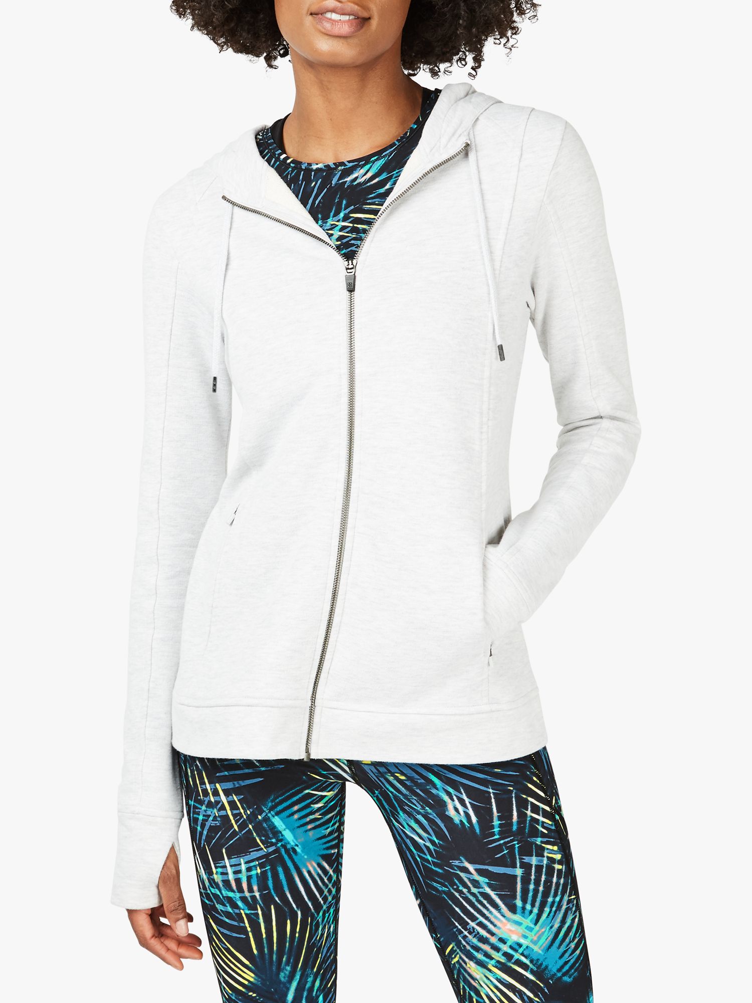 sweaty betty zip up hoodie