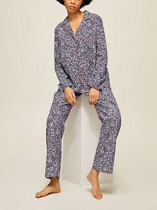 John Lewis Patti Ditsy Moon And Star Print Pyjama Gift Set, Multi