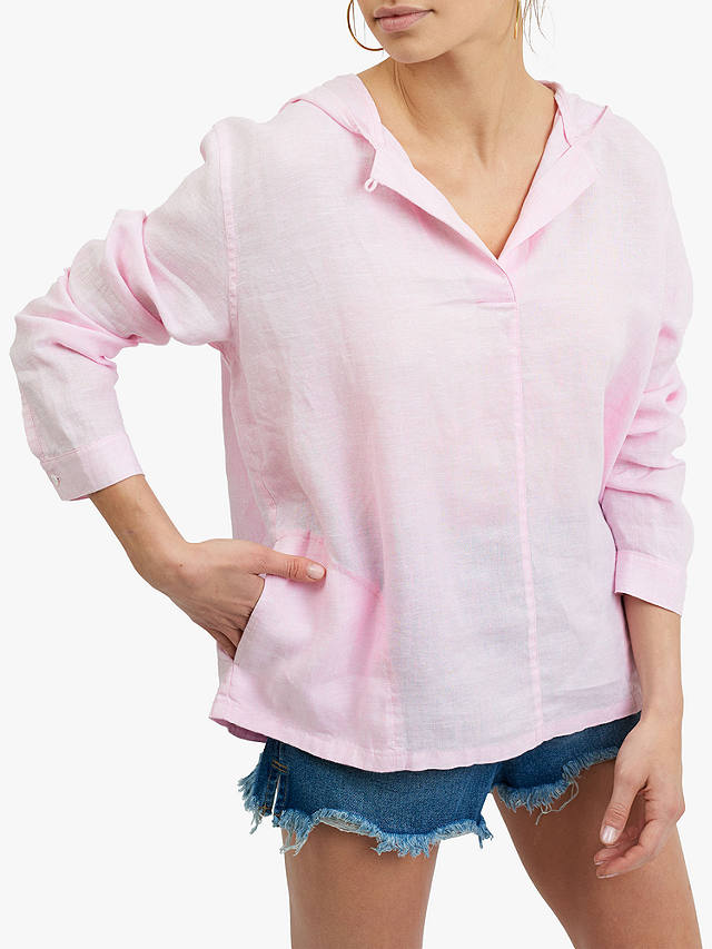 NRBY Sophie Hooded Linen Shirt at John Lewis & Partners
