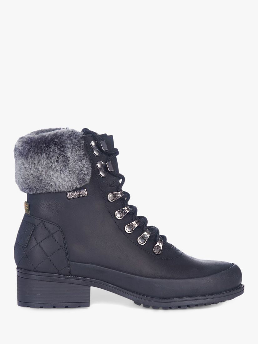leather hiker ankle boots