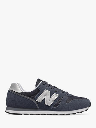 New Balance 373 Suede Trainers, Navy, 7