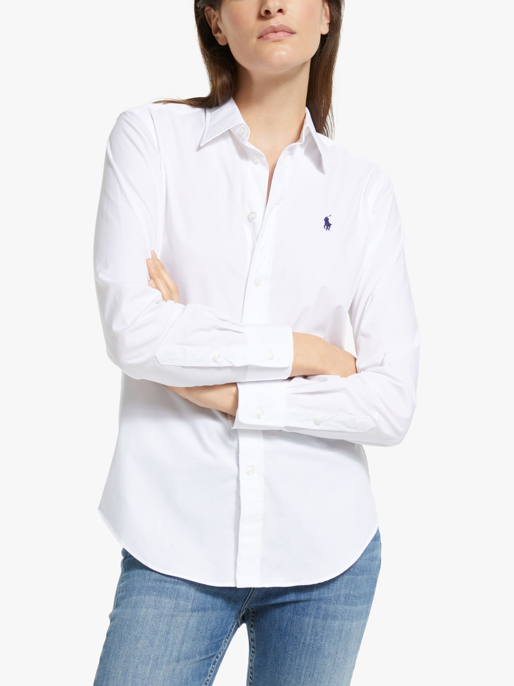 Polo Ralph Lauren Georgia Shirt, White, 18