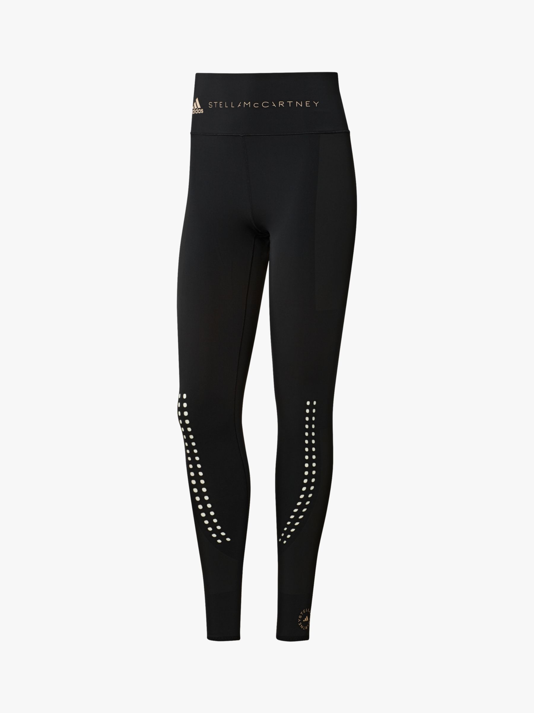 Adidas By Stella Mccartney Support Core Leggings Black At John Lewis Partners