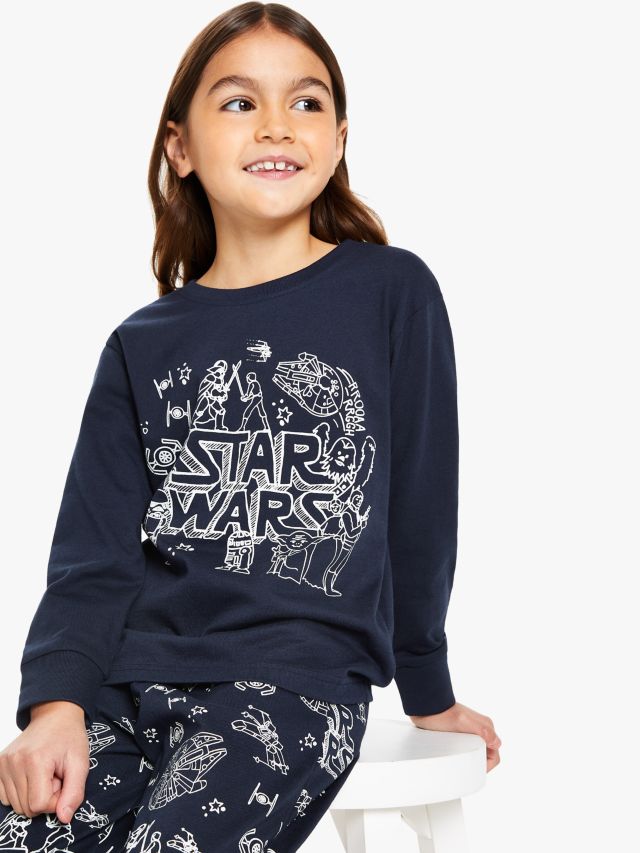 Girls star 2024 wars pajamas