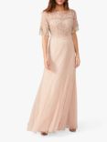 Phase Eight Leonie Embellished Maxi Dress, Powder Pink