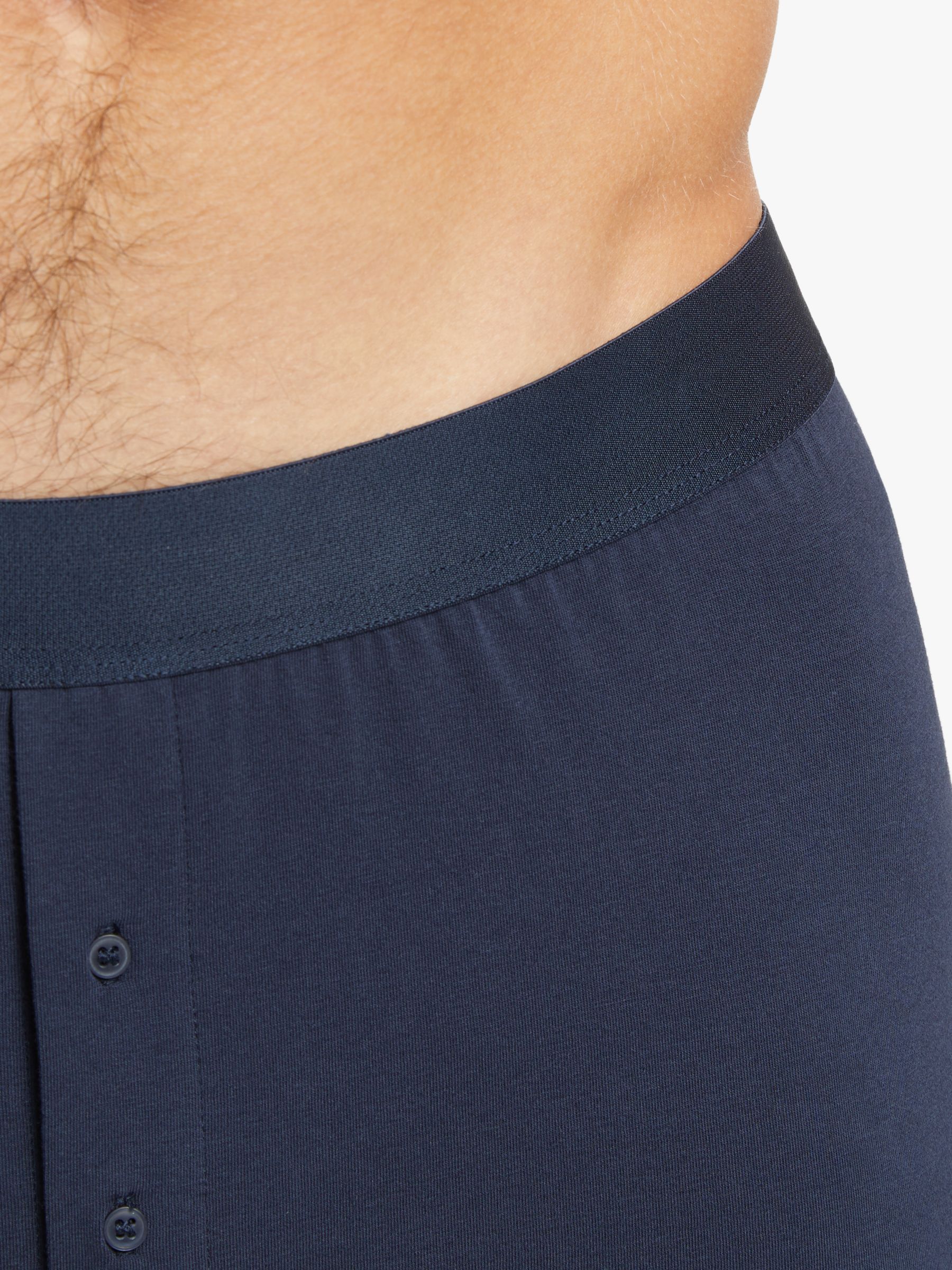 Buy John Lewis Organic Cotton Button Fly Trunks, Pack of 3 Online at johnlewis.com