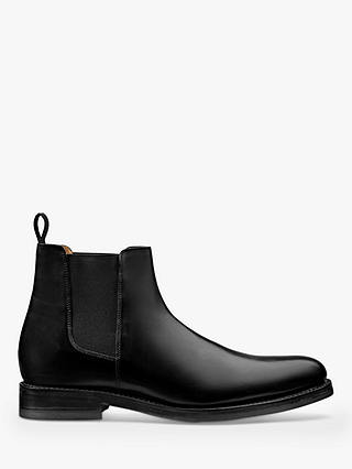 Grenson Declan Leather Chelsea Boots, Black