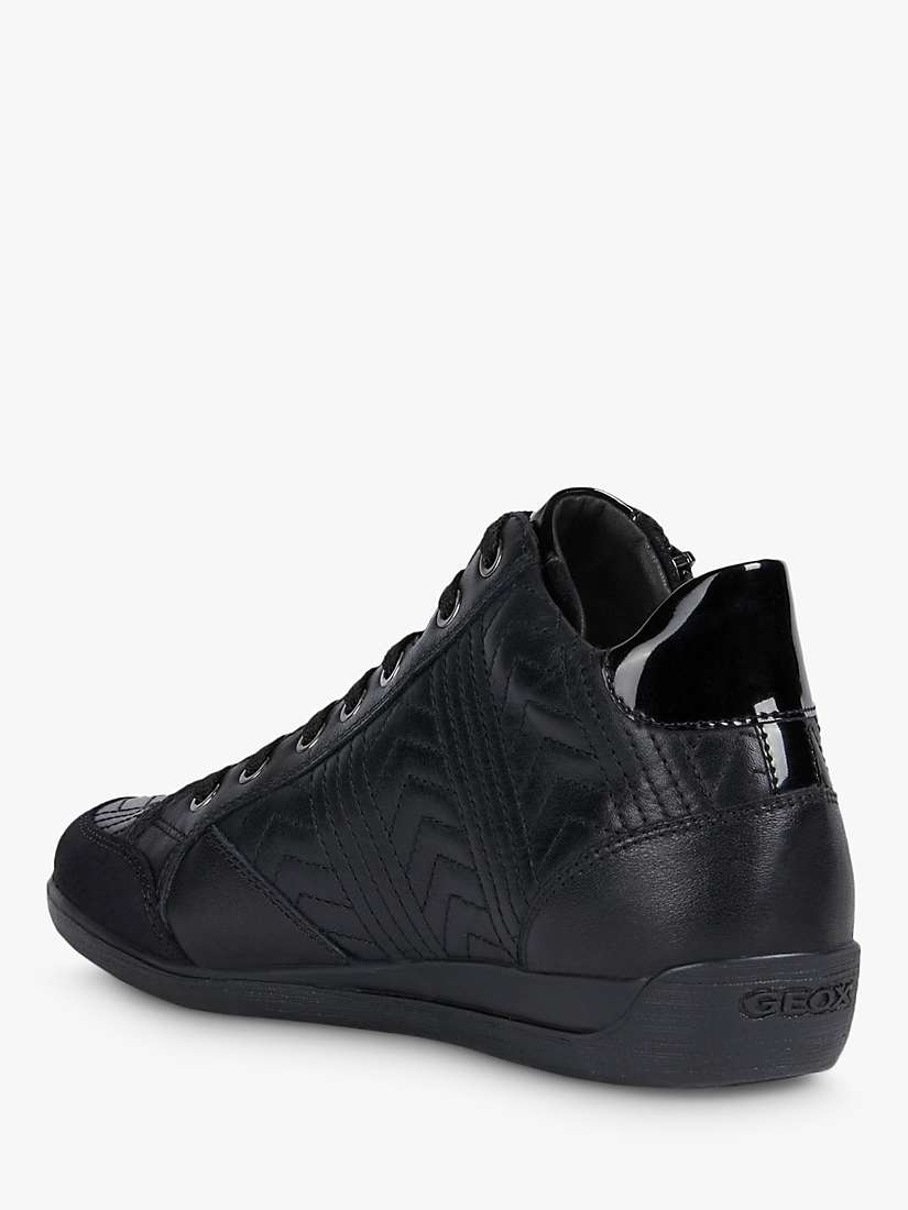 Buy Geox Women's Myria Leather Lace Up Trainers Online at johnlewis.com