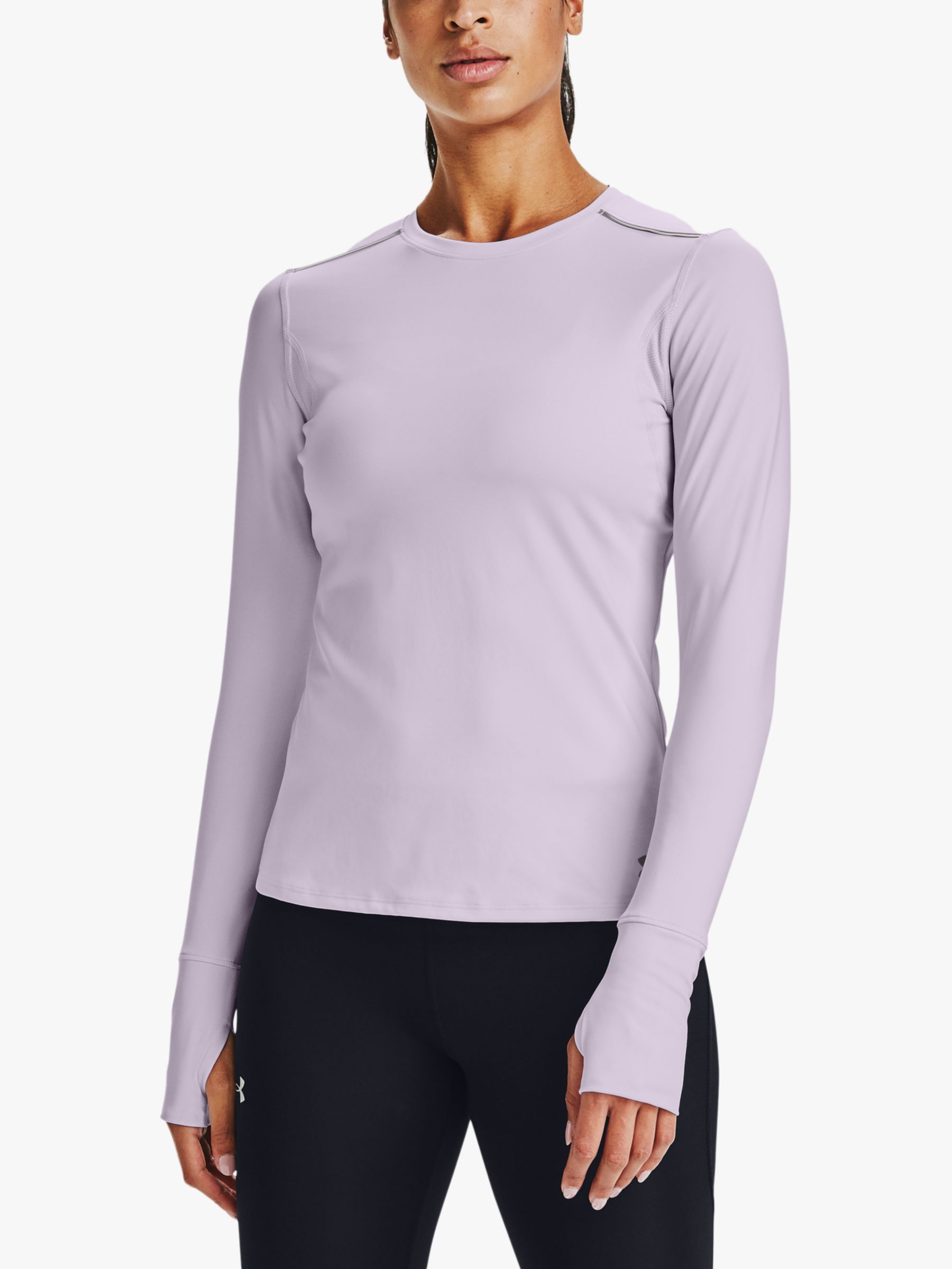 Under Armour Empowered Long Sleeve Training Top, Crystal Lilac