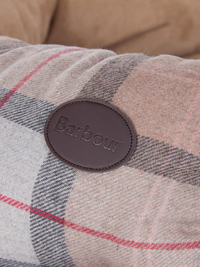 Barbour Pink Luxury Dog Bed, Width: 26 cm